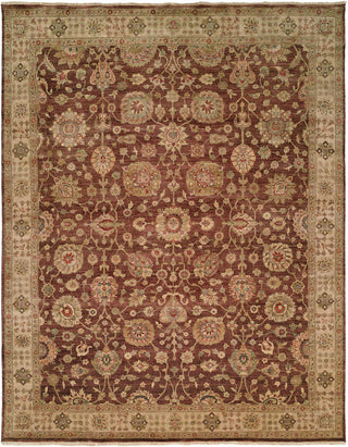 Kalaty Bashir BA-587 Green/Camel Area Rug Main Image