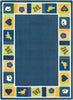 Joy Carpets Kid Essentials Baby Blues Bold Area Rug