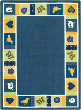 Joy Carpets Kid Essentials Baby Blues Bold Area Rug