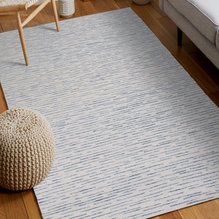 LR Home Babylon 81789 Ivory/Blue Area Rug Lifestyle Image