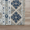 LR Home Babylon 81791 Tan/Blue Area Rug Angle Image
