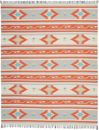 Nourison Baja BAJ03 Ivory/Grey Area Rug Main Image
