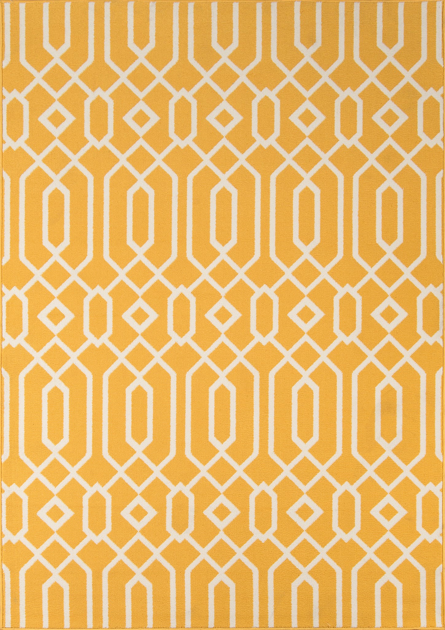 Momeni Baja BAJ-3 Yellow Area Rug main image