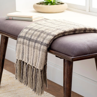 Surya Barke BAK-1000 Light Beige Throw Style Shot