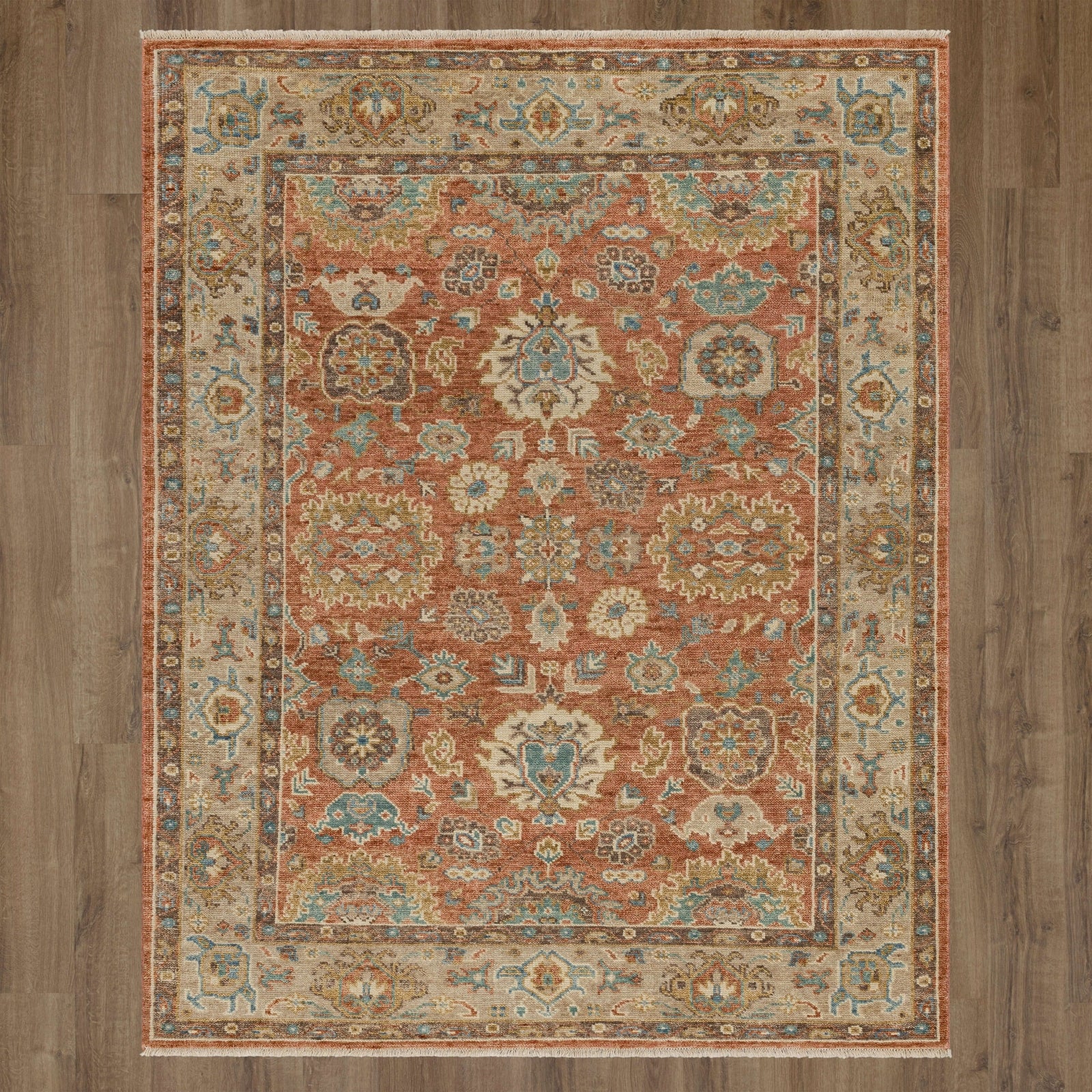 Karastan Balboa Oviedo Rust Area Rug – Incredible Rugs and Decor