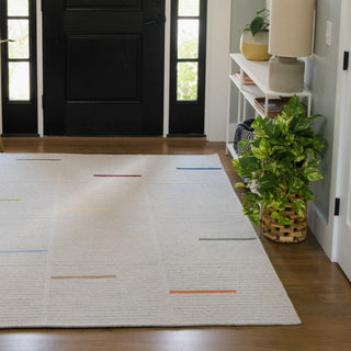 Colonial Mills Luxury Bali Heathered Ivory Area Rug