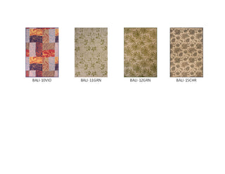 Momeni Bali BL-02 Black Area Rug 