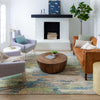 Karastan Paradigm Bancroft Neutral Area Rug Lifestyle Image Feature