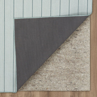 Karastan Bar Harbor Aqua Area Rug Back Image
