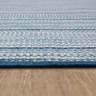 Karastan Bar Harbor Blue Area Rug Detail Image