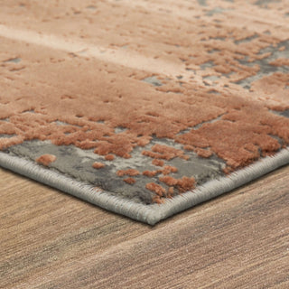 Karastan Tryst Bari Terra Area Rug Angle Image