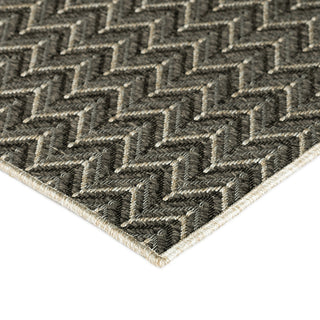 Dalyn Bali BB1 Charcoal Area Rug Corner Image