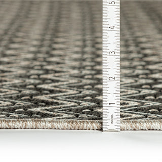 Dalyn Bali BB1 Charcoal Area Rug Depth Image