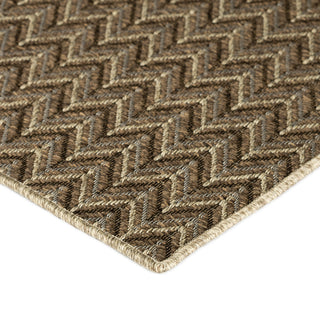 Dalyn Bali BB1 Chocolate Area Rug Corner Image