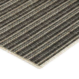 Dalyn Bali BB2 Charcoal Area Rug Corner Image