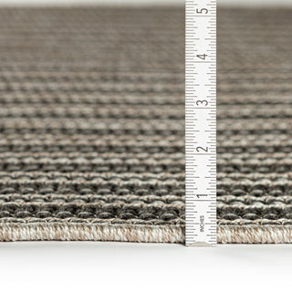 Dalyn Bali BB2 Charcoal Area Rug Depth Image
