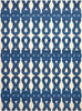 Nourison Butera Collection BB201 Ivory/Navy Area Rug by Barclay main image
