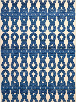 Nourison Butera Collection BB201 Ivory/Navy Area Rug by Barclay main image