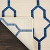Nourison Bbl20 Butera BB205 Ivory Navy Area Rug by Barclay Corner Image