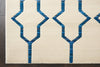Nourison Bbl20 Butera BB205 Ivory Navy Area Rug by Barclay Detail Image