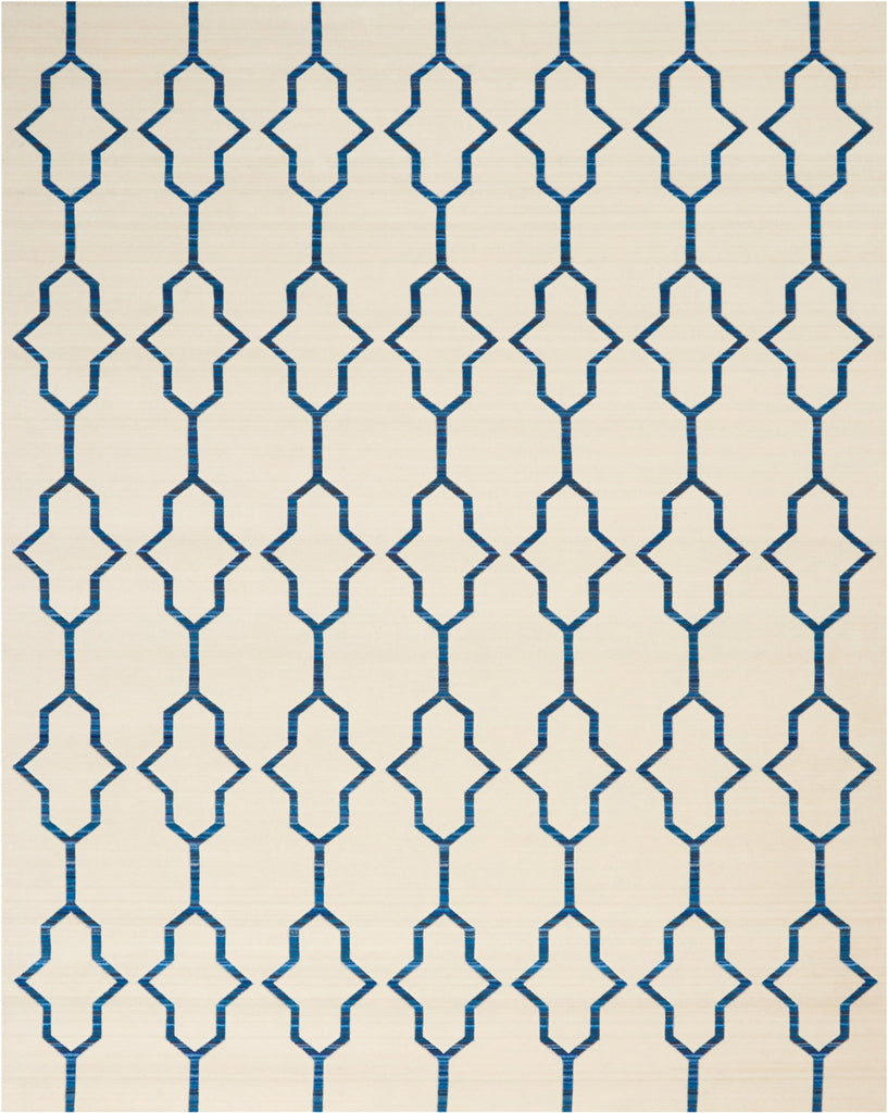 Nourison Bbl20 Butera BB205 Ivory Navy Area Rug by Barclay main image