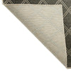 Dalyn Bali BB3 Charcoal Area Rug Backing Image