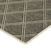 Dalyn Bali BB3 Charcoal Area Rug Corner Image
