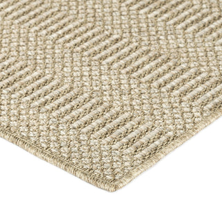 Dalyn Bali BB4 Beige Area Rug Corner Image