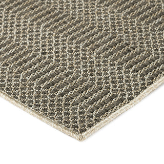 Dalyn Bali BB4 Charcoal Area Rug Corner Image