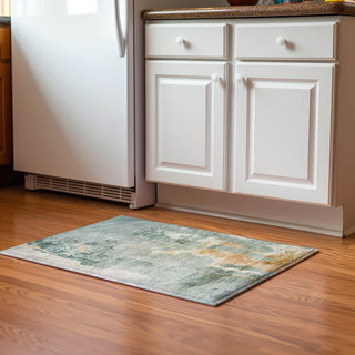 Dalyn Bresca BC1 Seafoam Machine Washable Area Rug Scatter Lifestyle Image Feature