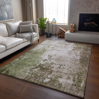 Dalyn Bresca BC3 Brown Machine Washable Area Rug Lifestyle Image Feature