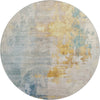 Dalyn Bresca BC4 Linen Machine Washable Area Rug Round Main Image
