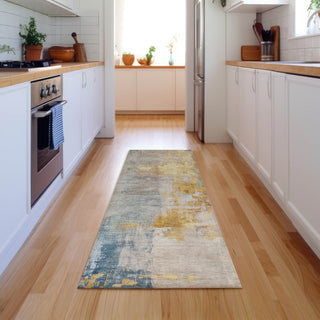 Dalyn Bresca BC4 Linen Machine Washable Area Rug Runner Lifestyle Image Feature