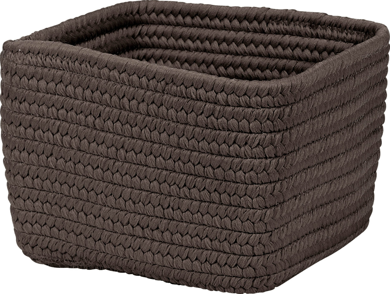 Colonial Mills Braided Craft Basket BC41 Misted Grey