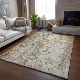 Dalyn Bresca BC5 Terracotta Machine Washable Area Rug Lifestyle Image Feature