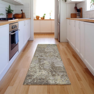Dalyn Bresca BC6 Beige Machine Washable Area Rug Runner Lifestyle Image Feature