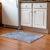 Dalyn Bresca BC6 Blue Machine Washable Area Rug Scatter Lifestyle Image Feature