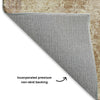 Dalyn Bresca BC6 Copper Machine Washable Area Rug Backing Image