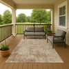 Dalyn Bresca BC6 Copper Machine Washable Area Rug Outdoor Lifestyle Image Feature
