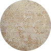 Dalyn Bresca BC6 Copper Machine Washable Area Rug Round Main Image