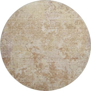 Dalyn Bresca BC6 Copper Machine Washable Area Rug Round Main Image