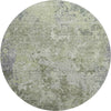Dalyn Bresca BC6 Green Machine Washable Area Rug Round Main Image
