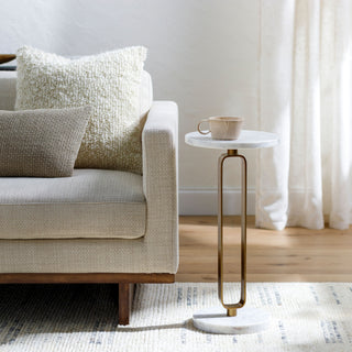 Surya Bendigo BDI-001 Ivory / Metallic-Brass Furniture Style Shot