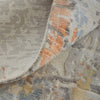 Feizy Braden 8A50F Gray/Orange/Tan Area Rug Detail Image