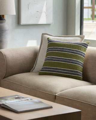Surya Bold Stripes BDP-001 Olive Style Shot