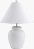Surya Bordeaux BDX-001 White Lamp main image