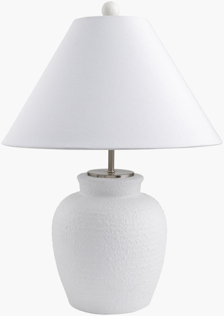 Surya Bordeaux BDX-001 White Lamp main image