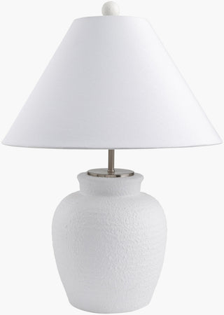 Surya Bordeaux BDX-001 White Lamp main image