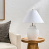 Surya Bordeaux BDX-001 White Lamp Style Shot Feature