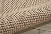 Nourison Beechwood BE003 Natural Area Rug Corner Image